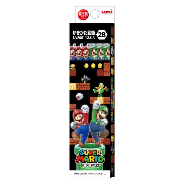 書き方鉛筆　マリオ